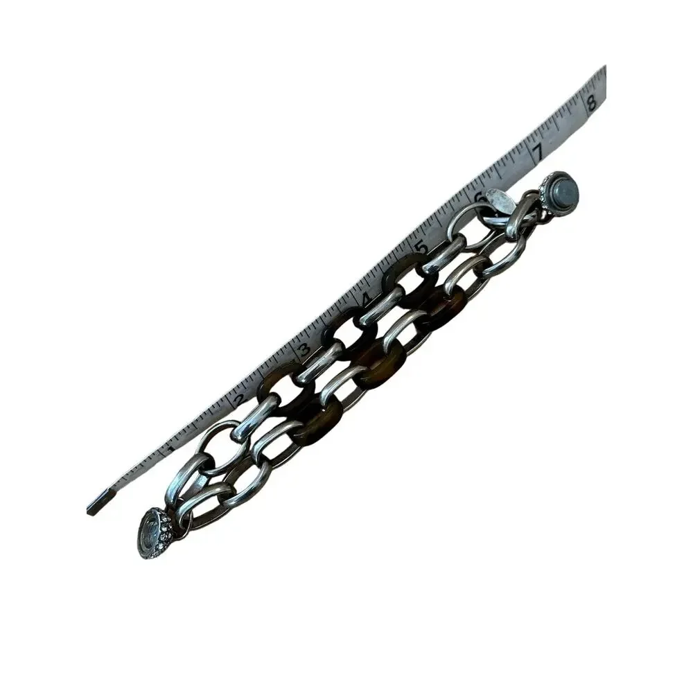 Ann Taylor Magnetic Clasp Link Bracelet - Picture 4 of 6
